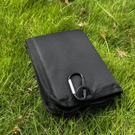 Folding Sitting Pad Waterproof Oxford Cloth Sit Pad Portable Foldable Camping Seat Cushion with Carabiner for Backpacking Hiking Picnics Outdoor Use