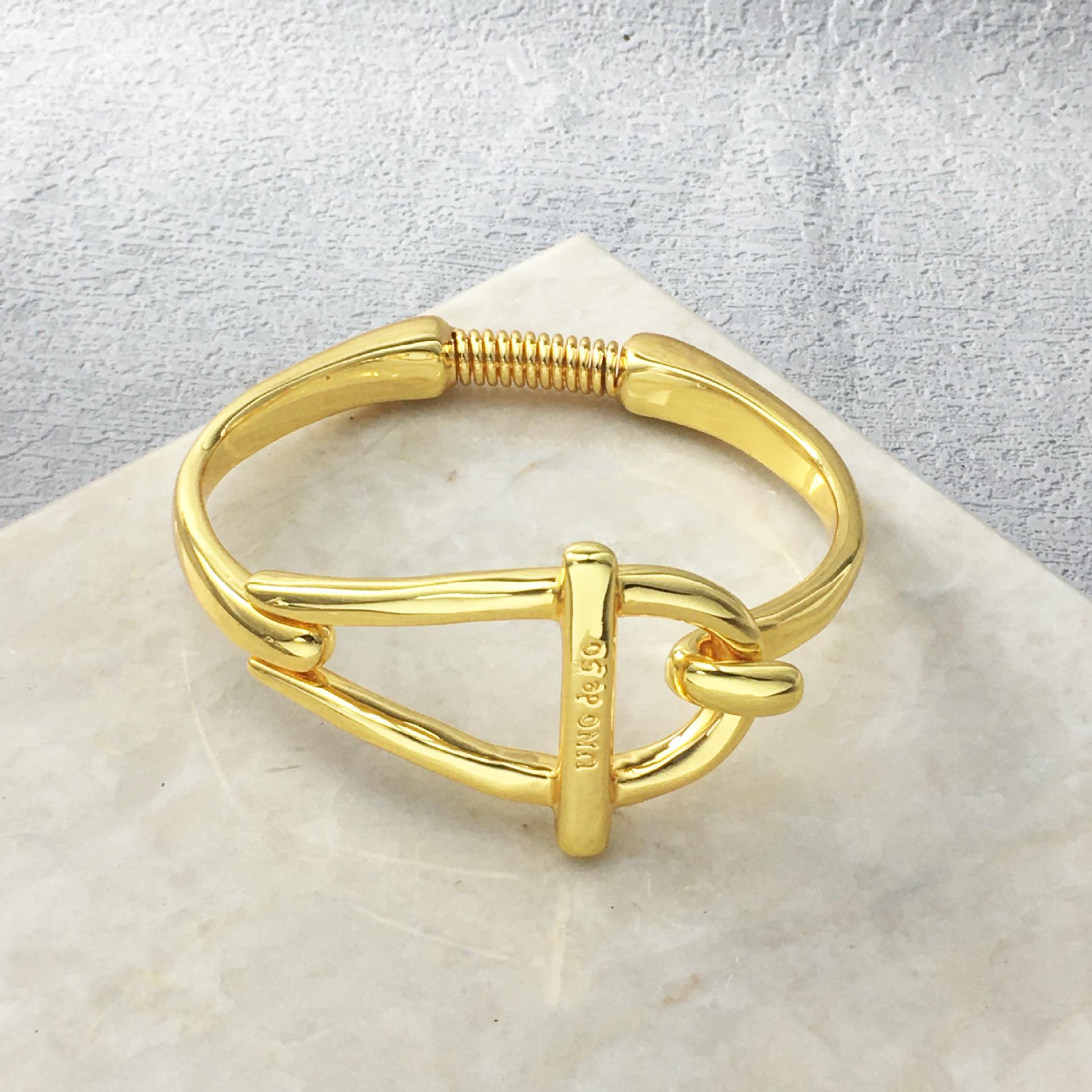 UNOde50 European Trendy Personalized Chain Link Couple Bracelet - Unique Gift for Him or Her 19cm