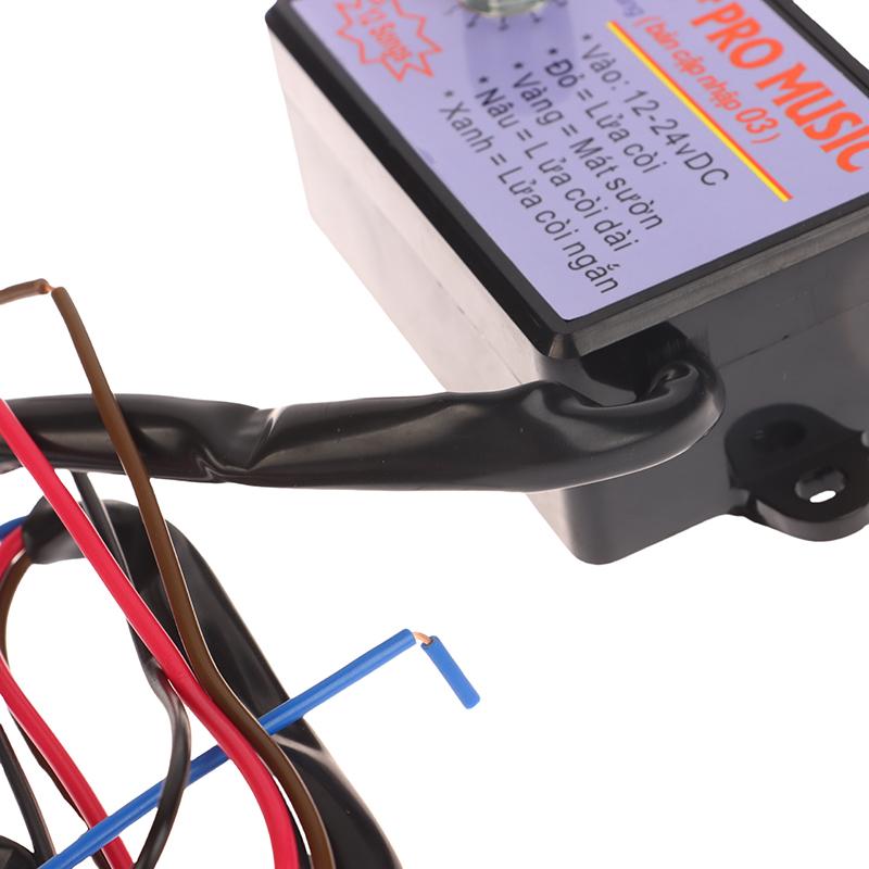 12V-24V 12 Lyd Musikk Elektronisk Horn Kontroller 3+Pro Horn Høyttaler Lydkontrollboks Enhet Med Volumbytte