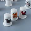 Bone China Toothpick Box Phnom Penh Toothpick Jar Toothpick Holder Chinese Toothpick Dispenser Secret Stash Tooth Pick Holder