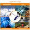 Salinity Refractometer Professional Automatic Temperature Compensation Salt Tester for Saltwater Pool Aquarium Pools