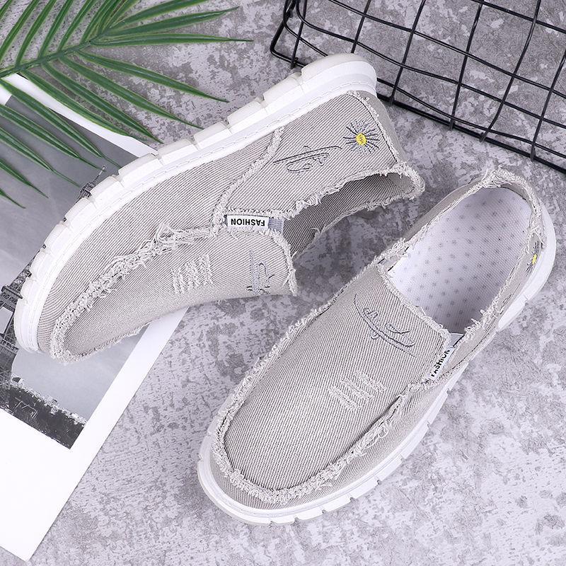 Modedruck Canvas Schuhe Herren Atmungsaktiv Leichte Sportschuhe Altes Peking Herren Espadrille Schuhe Herren Freizeit Sneaker