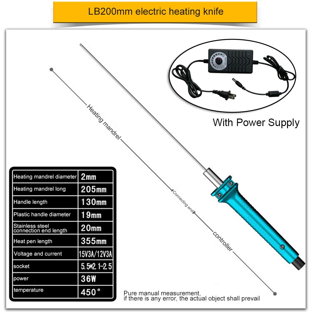 Adjustable Temperature Foam Cutter Pen with Power Source Electric Foam Polystyrene Cutting Machine Styrofoam Cutter DIY Tools