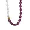 Women French Vintage Baroque Pearl Necklace Special Shape Elegant Temperament Colorful Resin Clavicle Chain Fashion Jewelry
