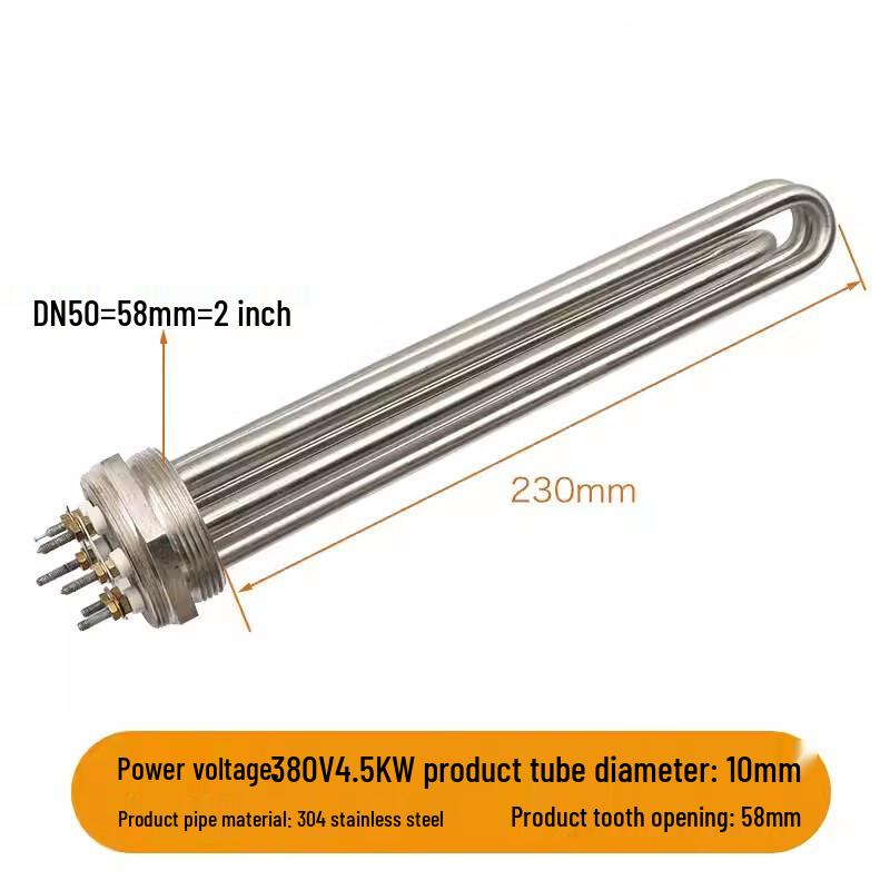 High-Power Industrial Water Heater Element