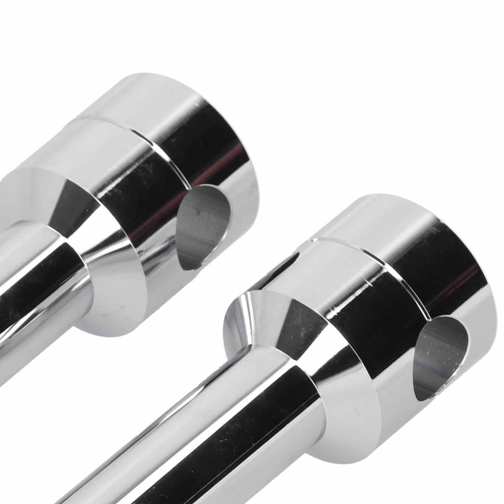 2pcs 25mm Handlebar Bar Risers Mount Clamp Adaptor Kit Aluminum Alloy Motorcycle Modification