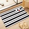 Simple Bathroom Floor Mat Painted Dopamine Toilet Bathroom Door Floor Mat Diatom Mud Water Absorption Quick Drying Foot Mat