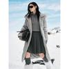 JUZUI AnnaCou Women's Faux Fur Trim Hooded Duck Down Puffer Jacket