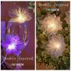 Battery Powered Fiber Optic Flower String Lights LED Christmas Tree Flower Lights  Christmas