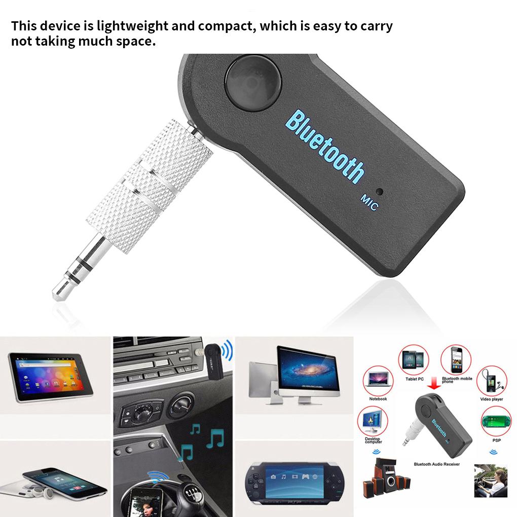 3.5mm Audio Stereo Receiver Equipment Transmission Device Car Music AUX Sound Adapter Connector Tool Receiving Devices