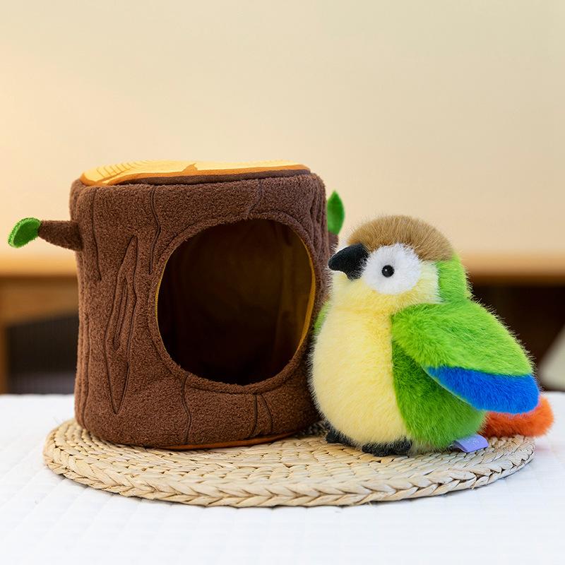 

Simulation Bird Plush Toy Pendant Cute Keychain Student Backpack Schoolbag Pendant Parrot Doll See details