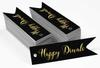 Inkdotpot Pack Of 100 Happy Diwali Favor Paper Tags Craft Real Gold Foil Hang