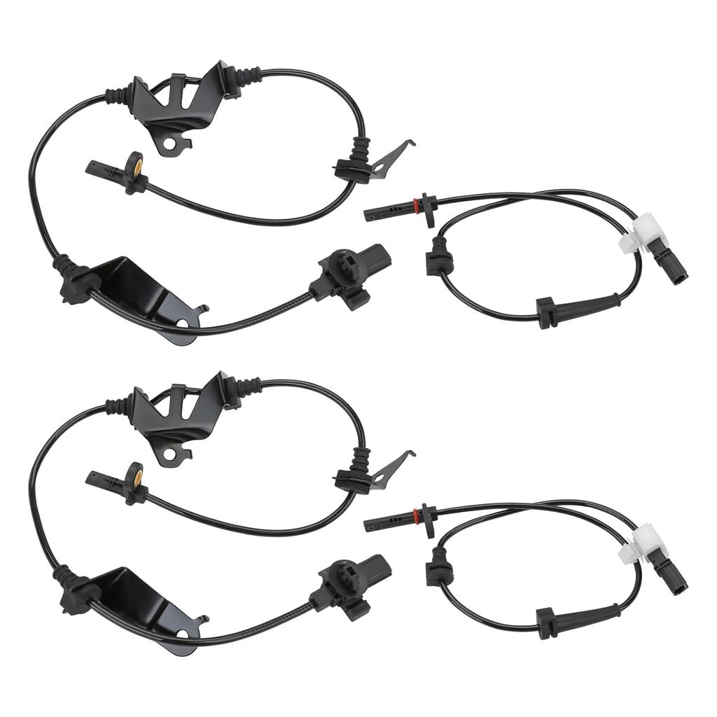 4 Pcs ABS Wheel Speed Sensors Compatible with Honda Accord 2.4L L4 3.5L V6 2008 2009 2010 2011 2012, Front and Rear abs Sensors, Replacement for