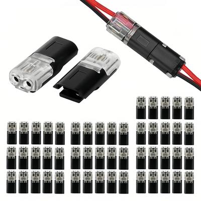 Waterproof Plug Wire Connector 2 Pin Way Cable Plug Car Electric Wire Snap Connectors Strip Terminal Connection Replacement Tool