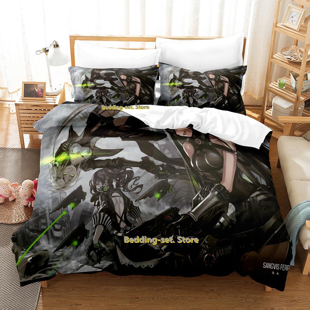 Girls Frontline Bedding Set Single Twin Full Queen King Size Bed Set Adult Kid Bedroom Duvetcover Sets Anime Parure De Lit Bed