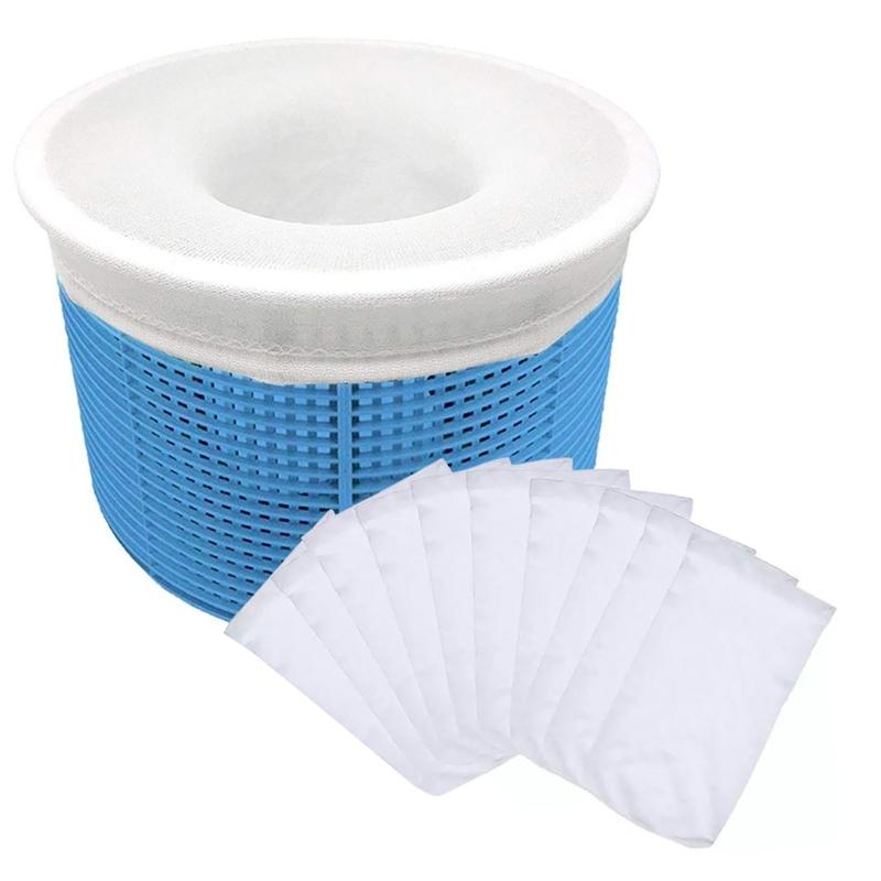 Pool Skimmer Filter Sock Ultrafines Mesh Liners Sock Swimming Pool Accessory