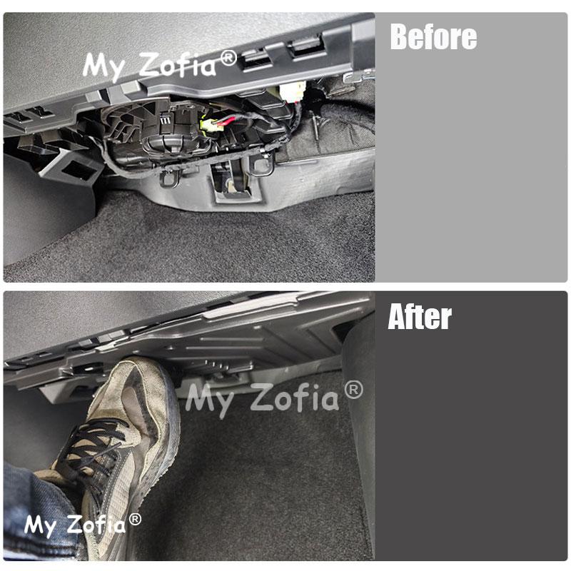Car Front Passenger Anti-Kick Cover Interior Decorative Protective Plate Accessories For Haval V7 Raptor Menglong 2025 2026