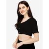 Vihu Fashion Women' Cotton Chikankari Embroidery Work Readymade Saree Blouse (, )