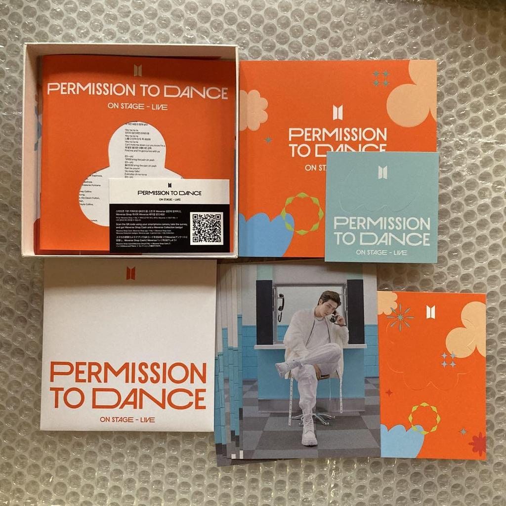 [USED] BTS PTD CONTACT Unplayed Jimin Taehyung RM No missing