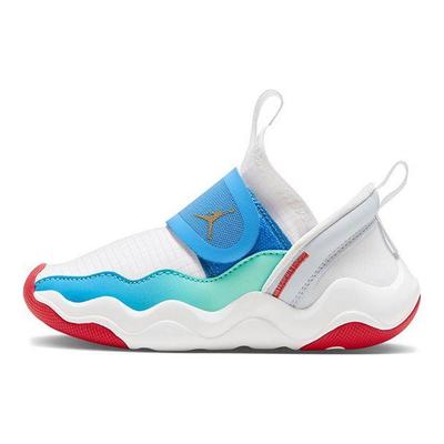 Air 23/7 PS Blanc Bleu Université Rouge Chaussures pour Enfants Or Métallique Rouge Université Thriller Émeraude FN8897-171