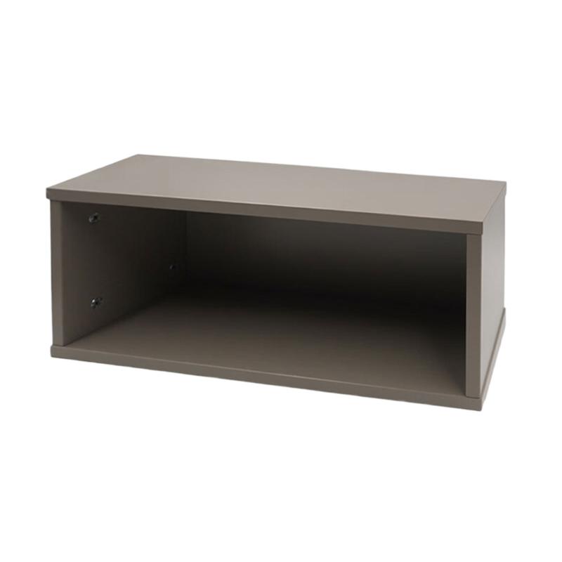 

Деревянная полка для хранения CD, DVD и игр. Компактный дизайн, идеально подходит для гостиной или офиса. Вмещает 35 CD серый