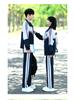Academy-Style Junior High School Autumn Sportswear Set – Three-Piece Casual Uniform