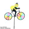 Yard Lawn Decor Animal Bicycle Wind Spinner Bee Outdoor Windmill Durable Bicycle Windmill