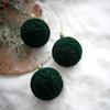 Christmas Tree Ornament Set: Nine Painted Macaron Candy Color Irregular Balls