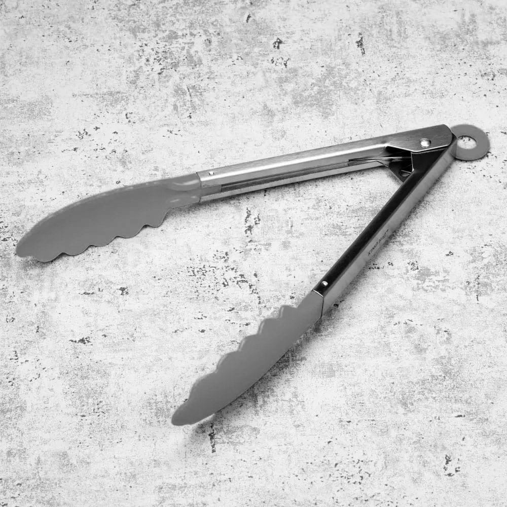 Szczypce Kuchenne Nylonowe 23cm KINGHOFF KH-1741 Szare