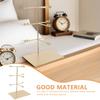 Espositore Metallico a 3 Livelli per Occhiali Organizer per Occhiali da Sole Vetrina per Occhiali per Negozi al Dettaglio Collezione Personale