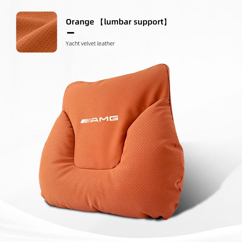 TWEK4 Car Headrest Neck Support S Class Soft High Quality Car Suit Accessories Car Hub Cap For Mercedes Benz AMG W214 W205 W204 W206