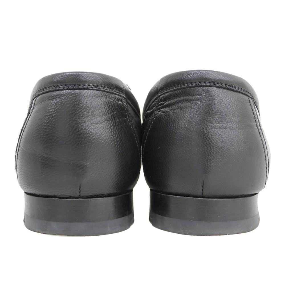 Hermes Excellent Condition Royale Tassel Loafers, Women's, Black, Size 37, AF192203Z Shoes 37 blackUsed