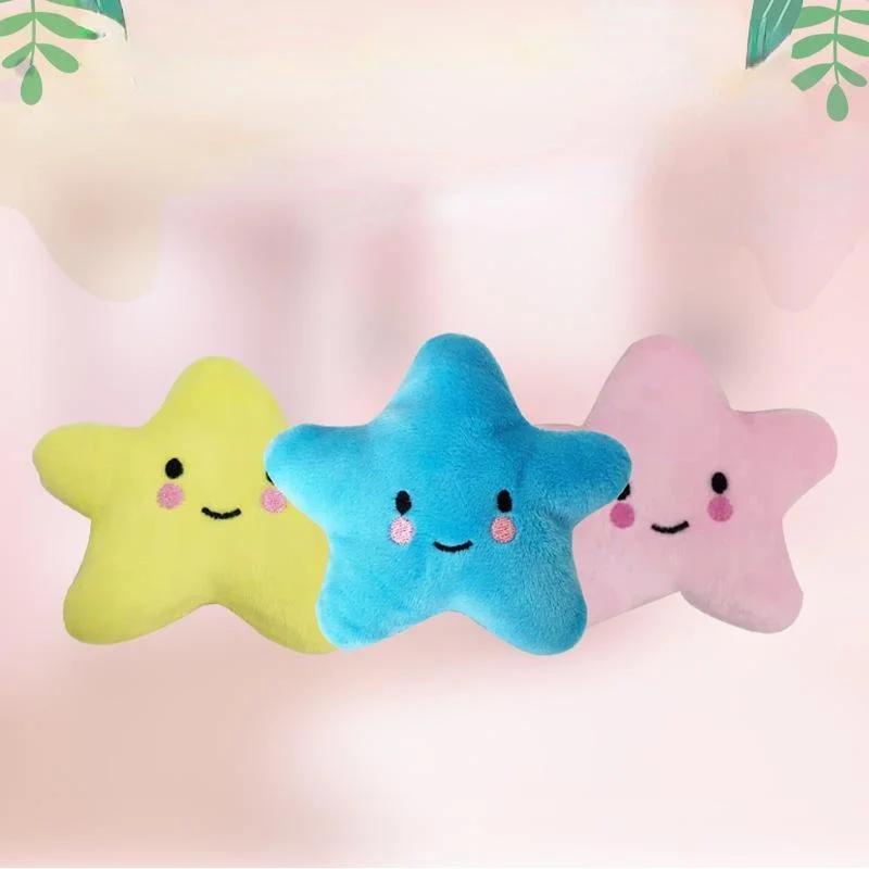 Pet Toy Plush Sounding Pentagram Toy Pet Playing Fun Dog Toys Cat Toys Pet Supplies 2026