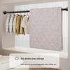 Cmaos No-Drill Extendable Stainless Steel Shower Curtain Rod