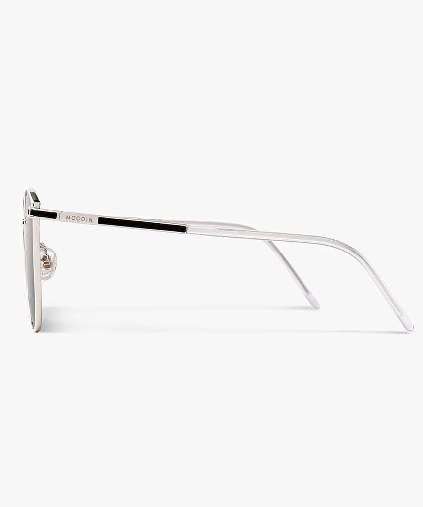 Maegkoin Mari 04 Silver Mari Polarized Sunglasses (Silver)