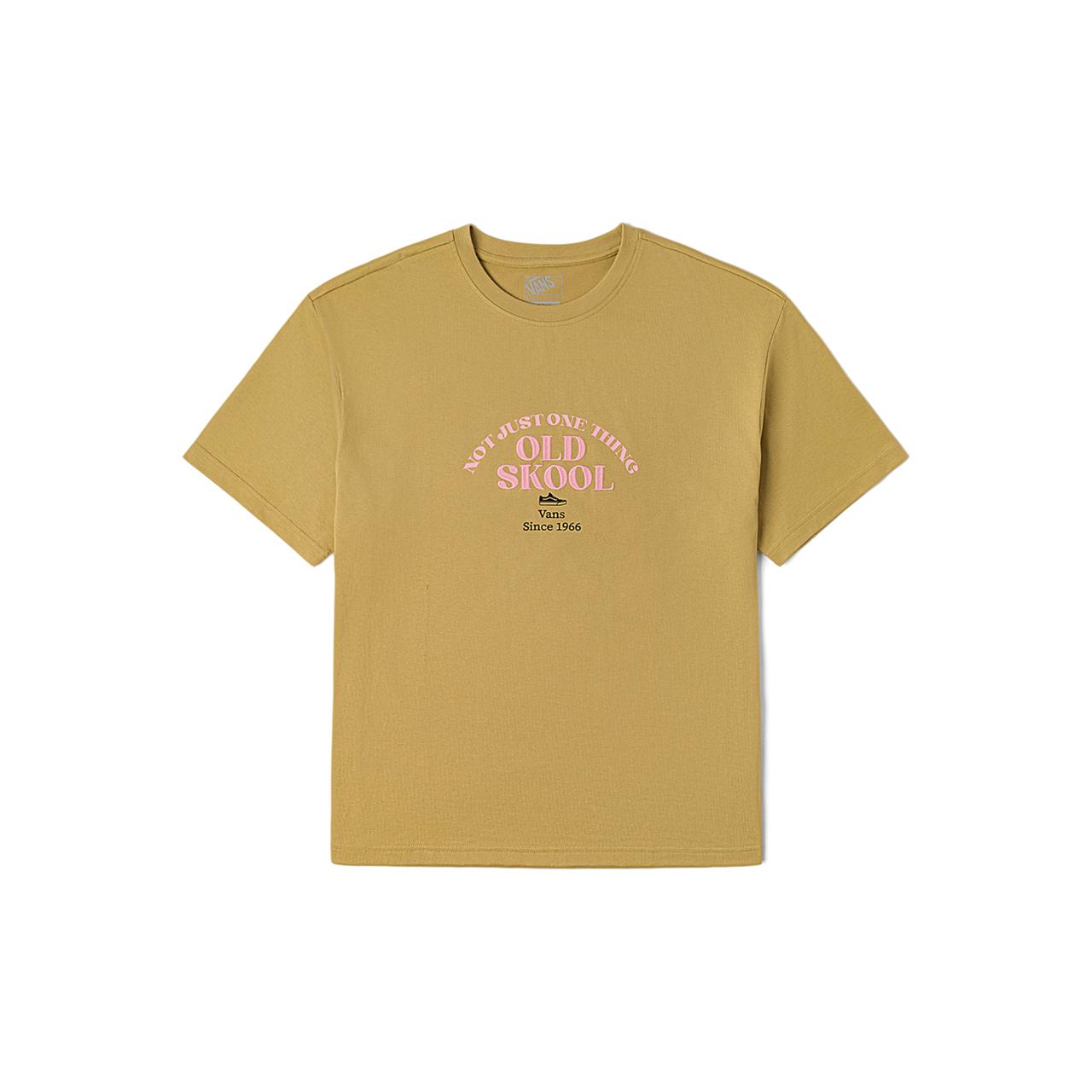 Vans Old Skool Minimalist Comfortable Fashionable Versatile Short Sleeve T-Shirt Unisex Tops VN00104EKHK M