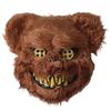 Scary Halloween Mask Realistic Bloody Bear Mask Cosplay Bloody Plush Bunny Mask  Men