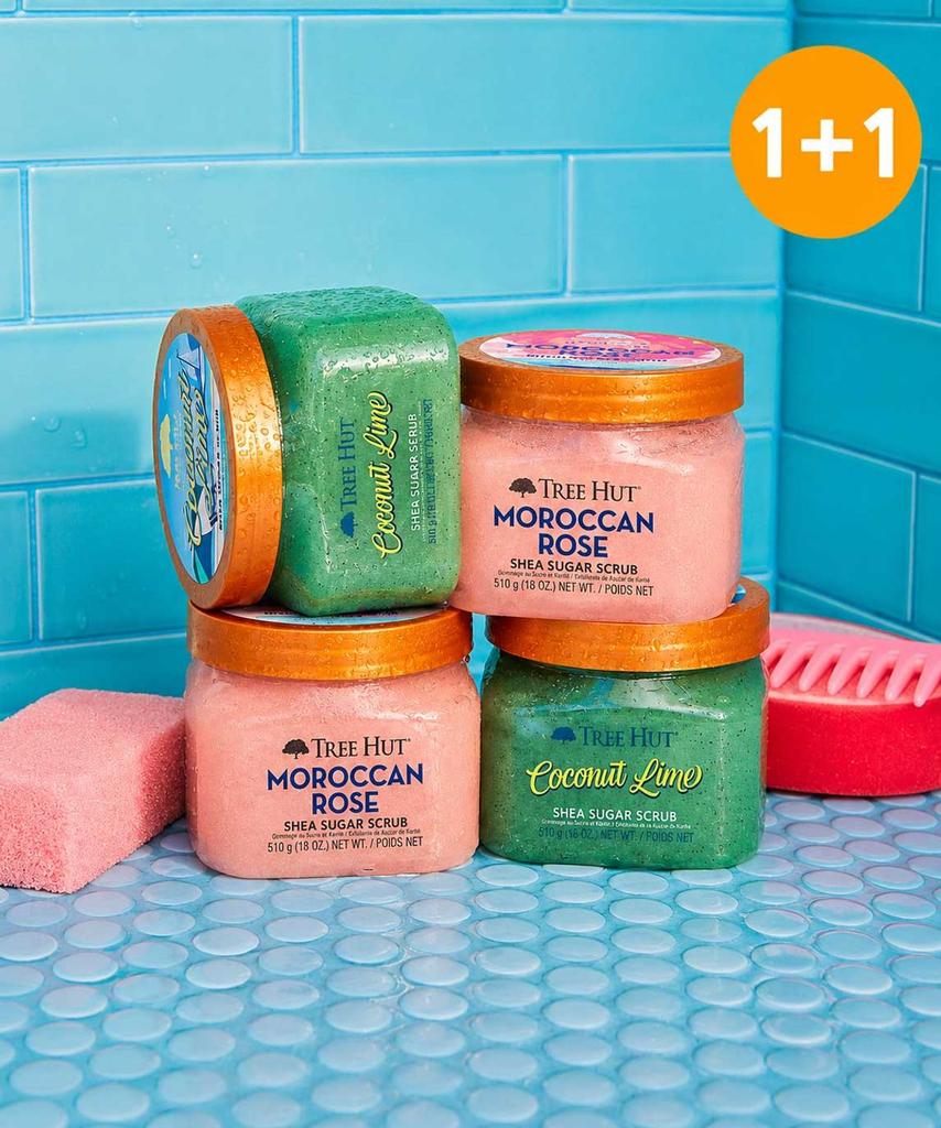 Shea Sugar Body Scrub 510g 2-Piece Set