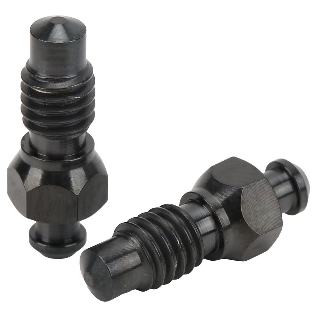 2 ks Šroub pro odvzdušnění kotoučové brzdy Titanová slitina M6 Odolnost proti korozi Olejové šrouby pro odvzdušnění kotoučů Příslušenství pro horská kola Černá