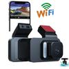 1080P HD Dual Lens Dash Cam with WIFI & Front/Rear Recording