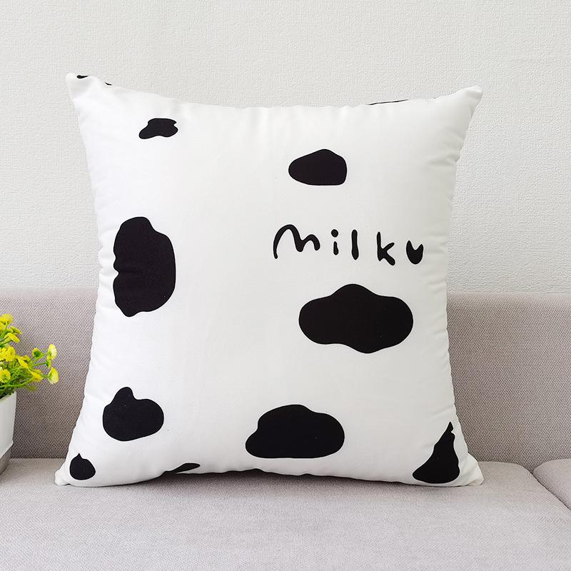 New Modern Nordic Simple Pillowcase Living Room Sofa Home Pillowcase Short Plush Cushion
