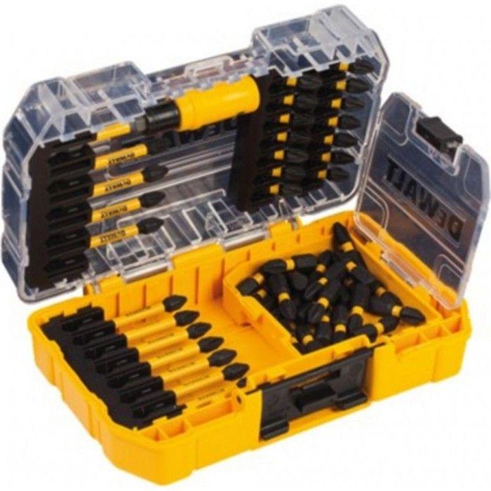DeWalt Jeu De Forets Et D'embouts 25 Pcs. Résistant Aux Chocs HSS-G DT70735T-QZ