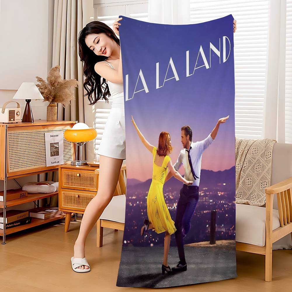 La La Land Music Classic Movie Big Microfiber Beach Towels Quick Dry Towel Sand Beach Towels Pool for Travel Swim Pool Yoga