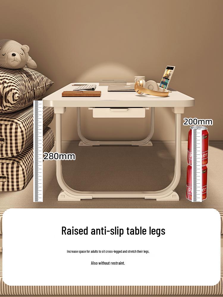 Compact Folding Bedside Desk – Ideal for Students, Dorms, and Offices