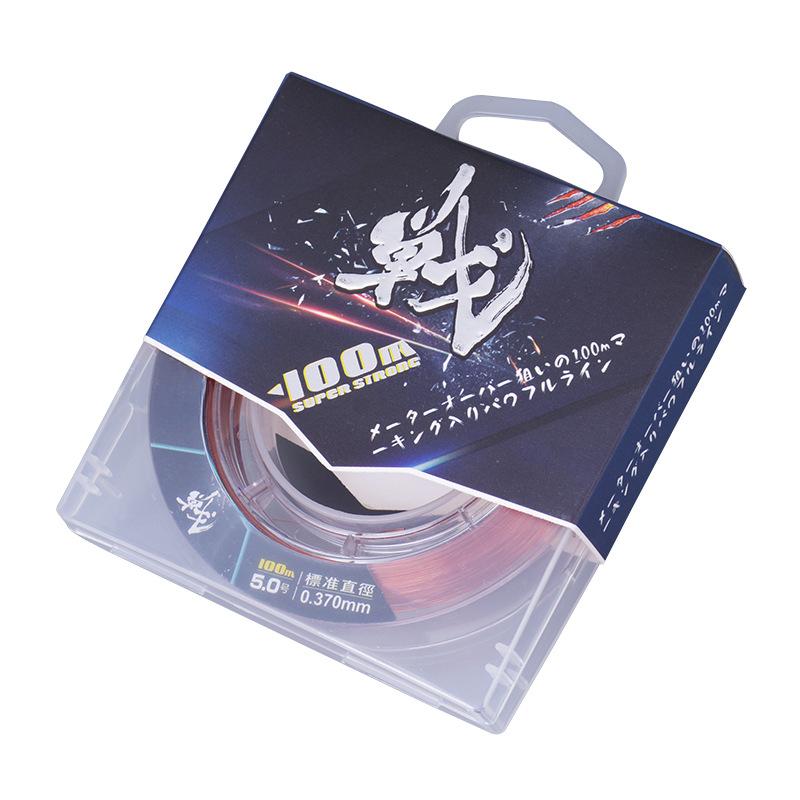 Line Is 100 Meters Strong, Soft, and Does Not Hit The Paper Line. The Long-distance Cast Nylon Line Is A Leisure Fishing Platform Fishing Line.