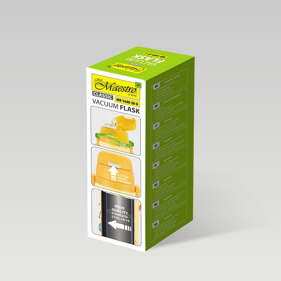 Kubek Termiczny Dla Dzieci 500 Ml 'Żyrafa" | Maestro Mr-1640-50-D