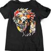 Relaxing and Comfortable Fire Naruto Shippuden Series Graphic TShirt Black 2026 New Cotton Summer Unisex and Women