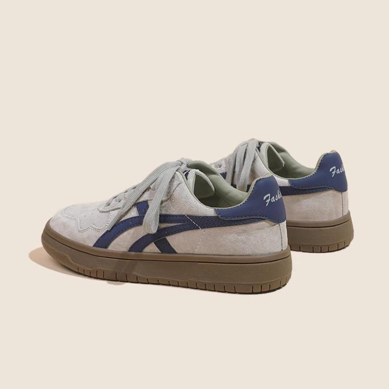 

Retro women s shoes autumn new comfortable versatile sports casual thick baseplate shoes 40 серый