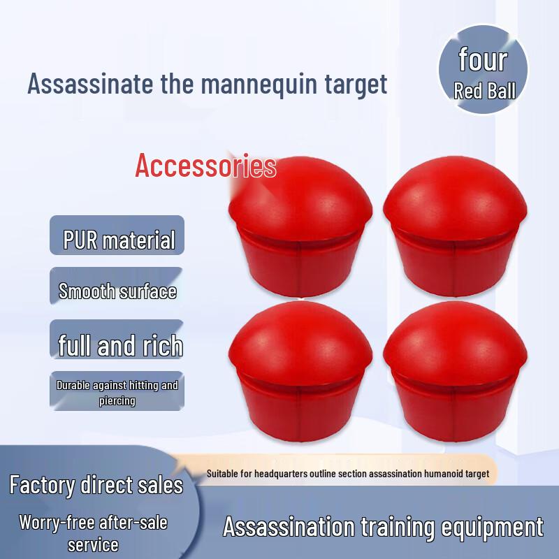 Humanoid Target Red Training Balls