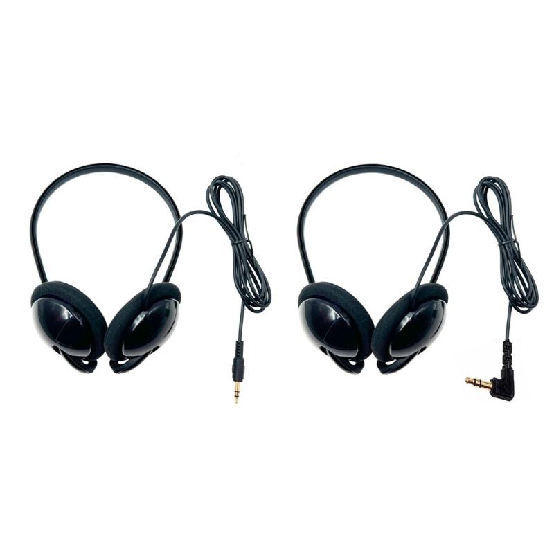 Strong Over Ear Headphones with 3.5mm Interfaces Comfortable Earpads For Computer Mobile Devices 1.5M PVC Cable